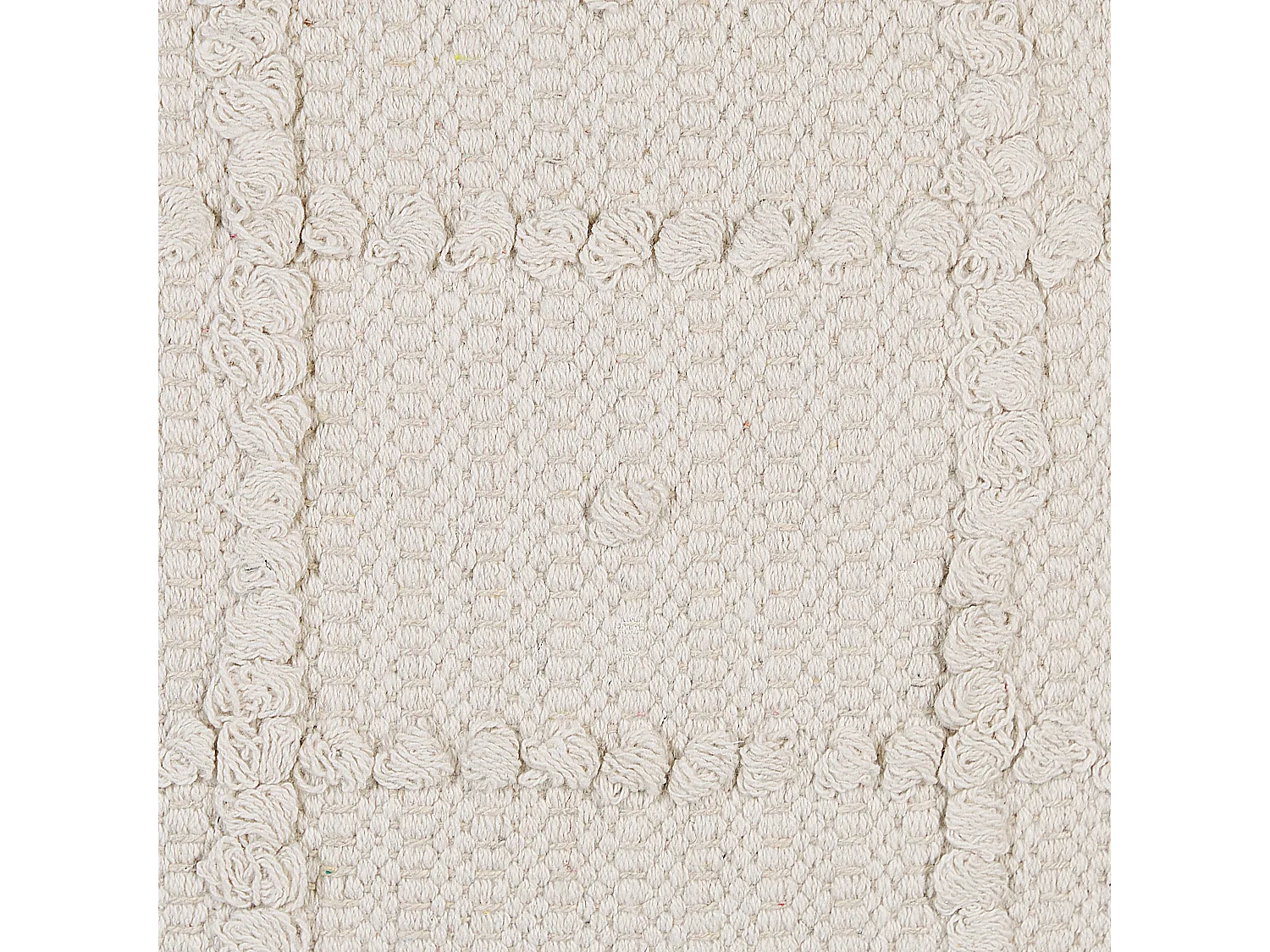 Set van 2 decoratieve kussens IXORA Katoen 45 x 45 cm Beige Geometrisch patroon