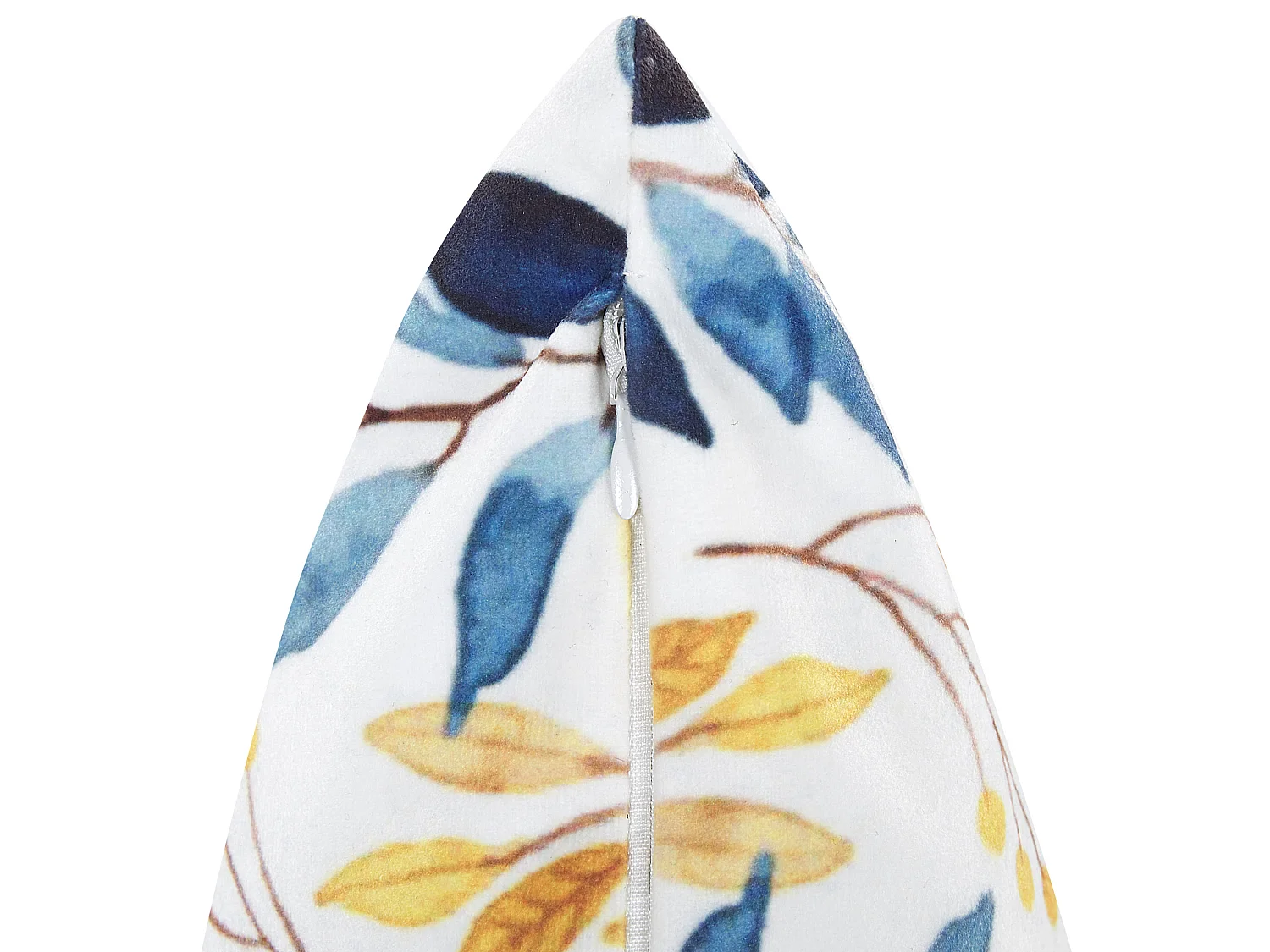 Almofada decorativa CATTLEYA Veludo 45 x 45 cm Multicolor Padrão de plantas