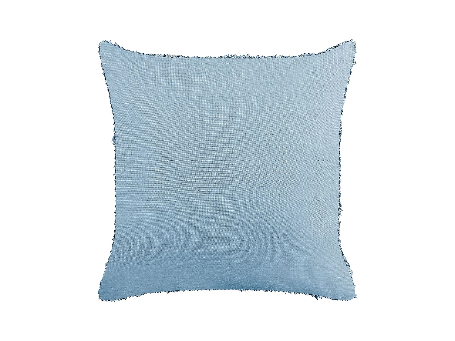 Sierkussen RHOEO Katoen 45 x 45 cm Blauw Geometrisch patroon