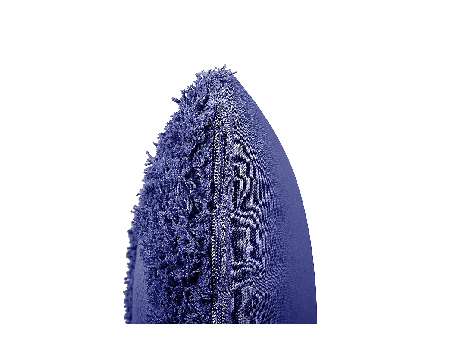 Poduszka dekoracyjna bawełniana tuftowana 45 x 45 cm fioletowa RHOEO