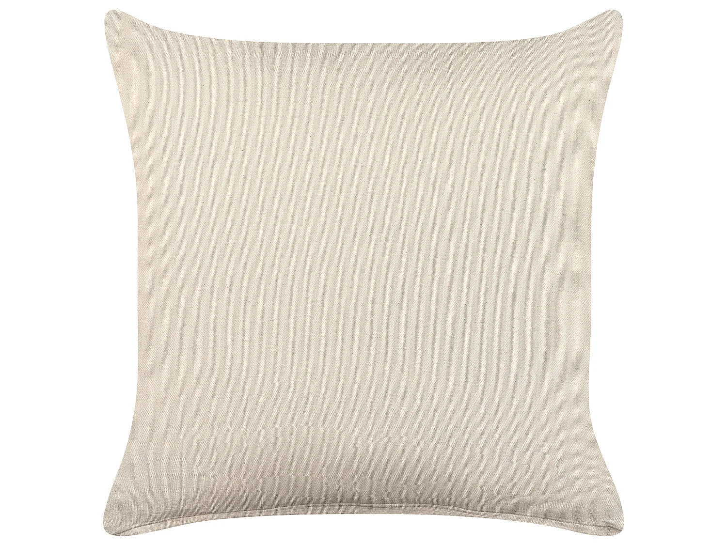 Lot de 2 coussins décoratifs IRESINE Coton 45 x 45 cm Beige Motif géométrique