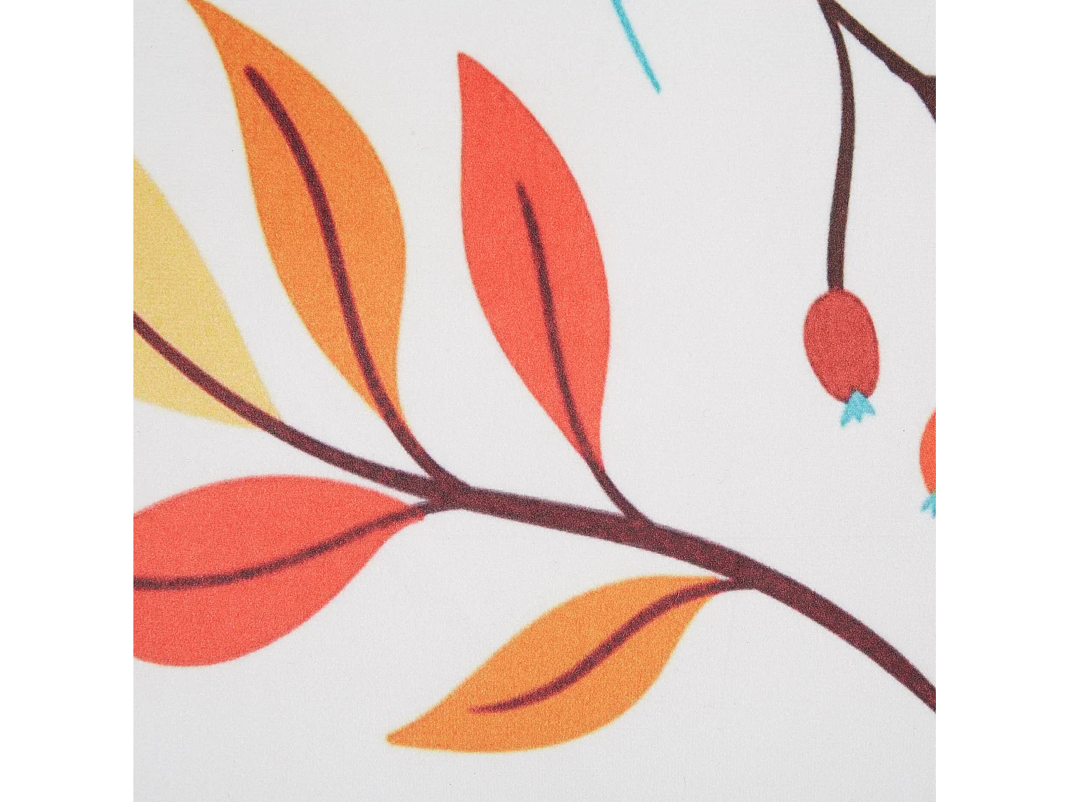 Dekokissen Herbstmotiv 45 x 45 cm bunt Viscaria