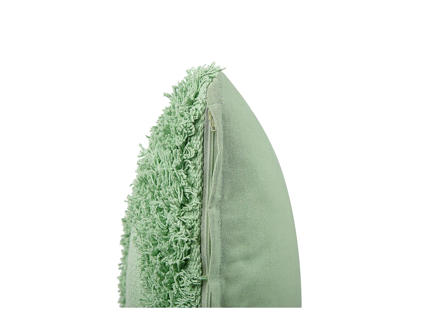 Lot de 2 coussins décoratifs RHOEO Coton 45 x 45 cm Vert clair