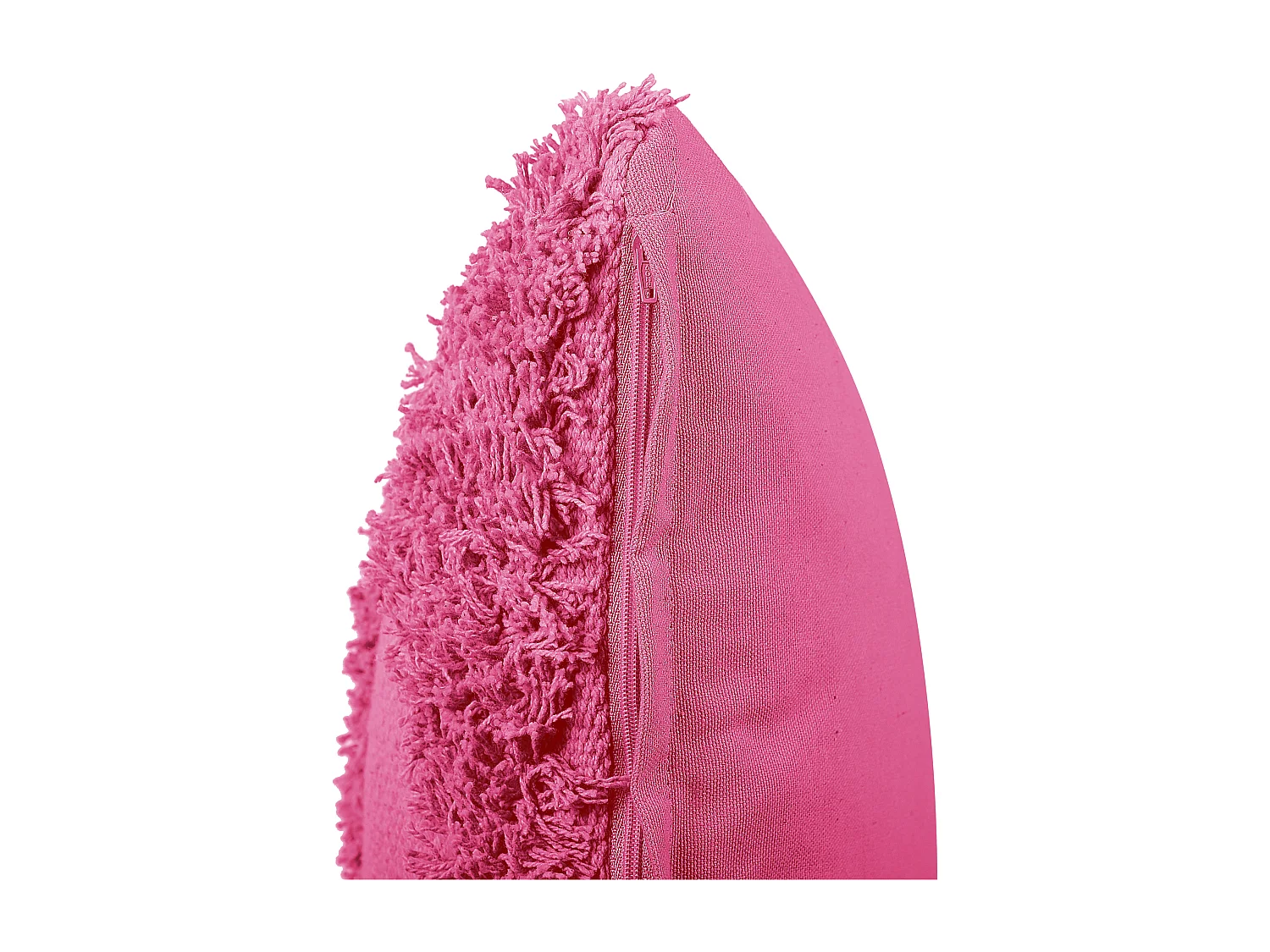 Dekokissen geometrisches Muster Baumwolle rosa getuftet 45 x 45 cm 2er Set RHOEO