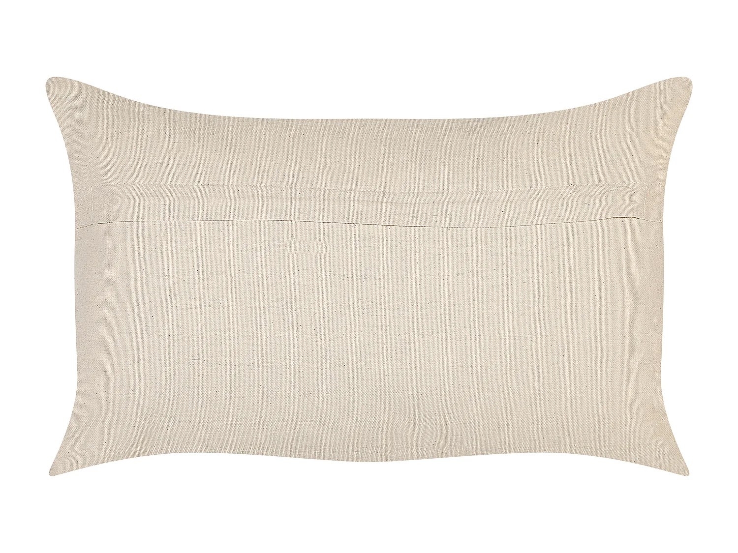 Dekokissen 2er Set mit Füllung geometrisches Muster Baumwolle bunt 35 x 55 cm Inula