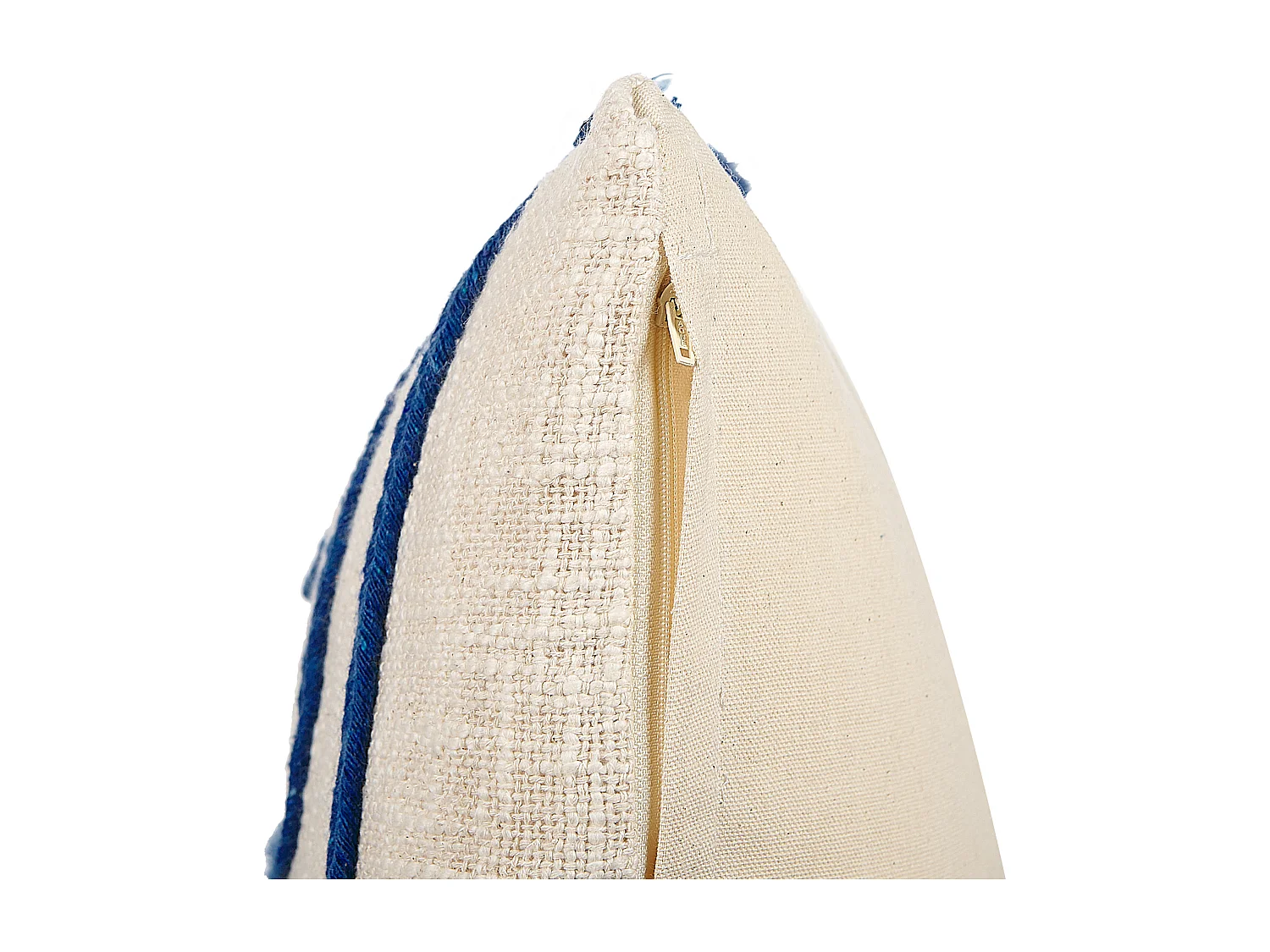 Set van 2 decoratieve kussens PLEIONE Katoen 45 x 45 cm Marineblauw Geometrisch patroon