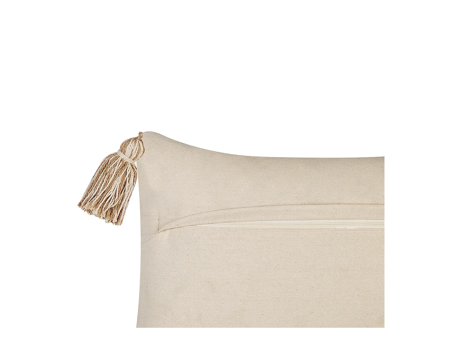 Dekokissen INCANA Baumwolle 30 x 50 cm Beige Geometrisches Muster