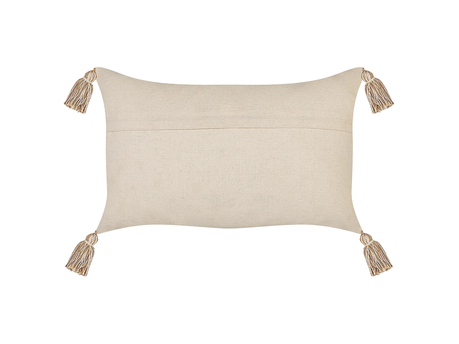 Poduszka dekoracyjna INCANA Bawełna 30 x 50 cm Beżowy Wzór geometryczny