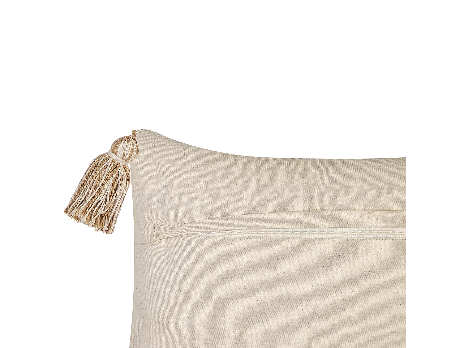 Poduszka dekoracyjna INCANA Bawełna 30 x 50 cm Beżowy Wzór geometryczny