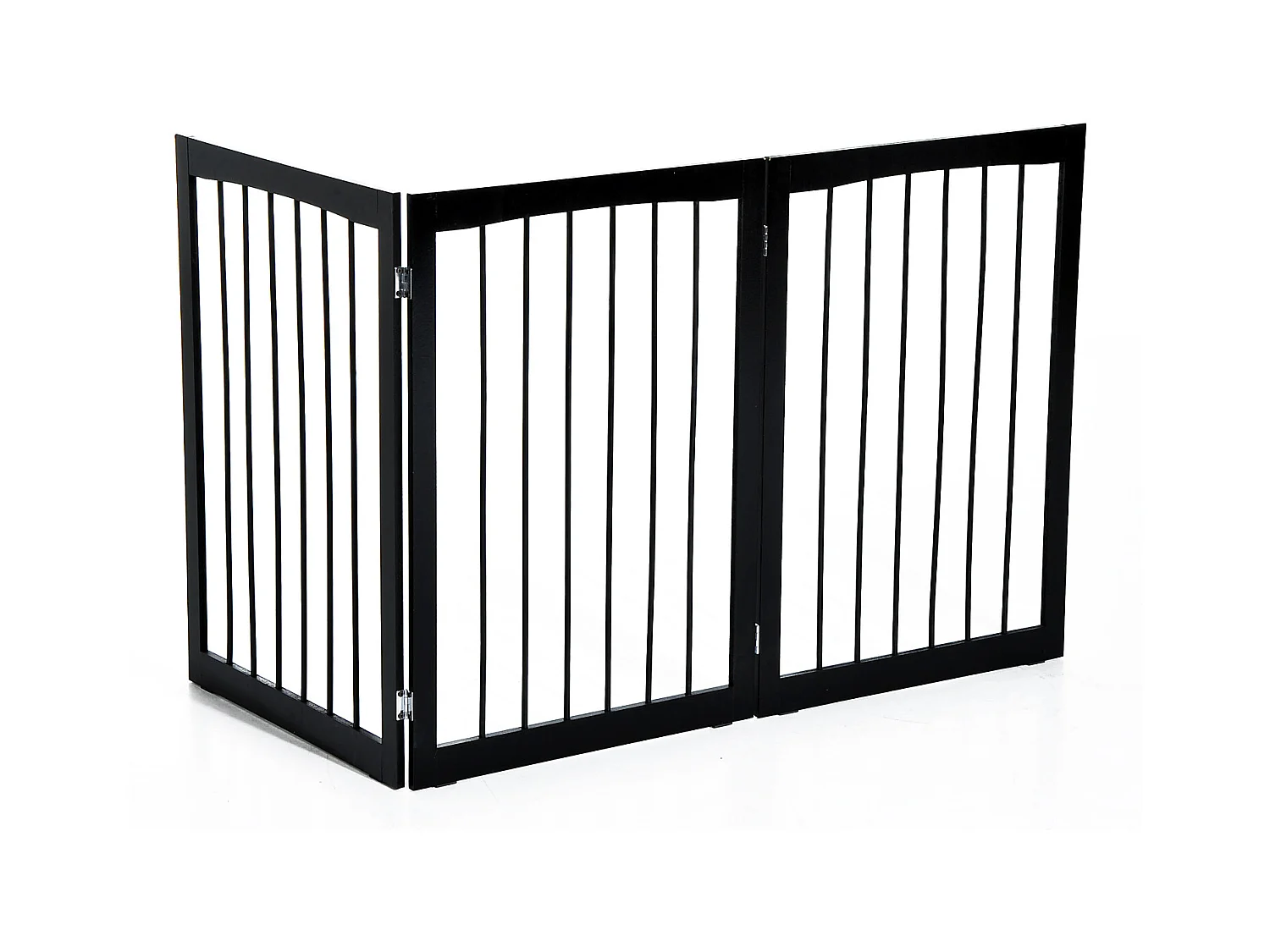 Barrière modulable pliable barrière de sécurité 160L x 76H cm MDF