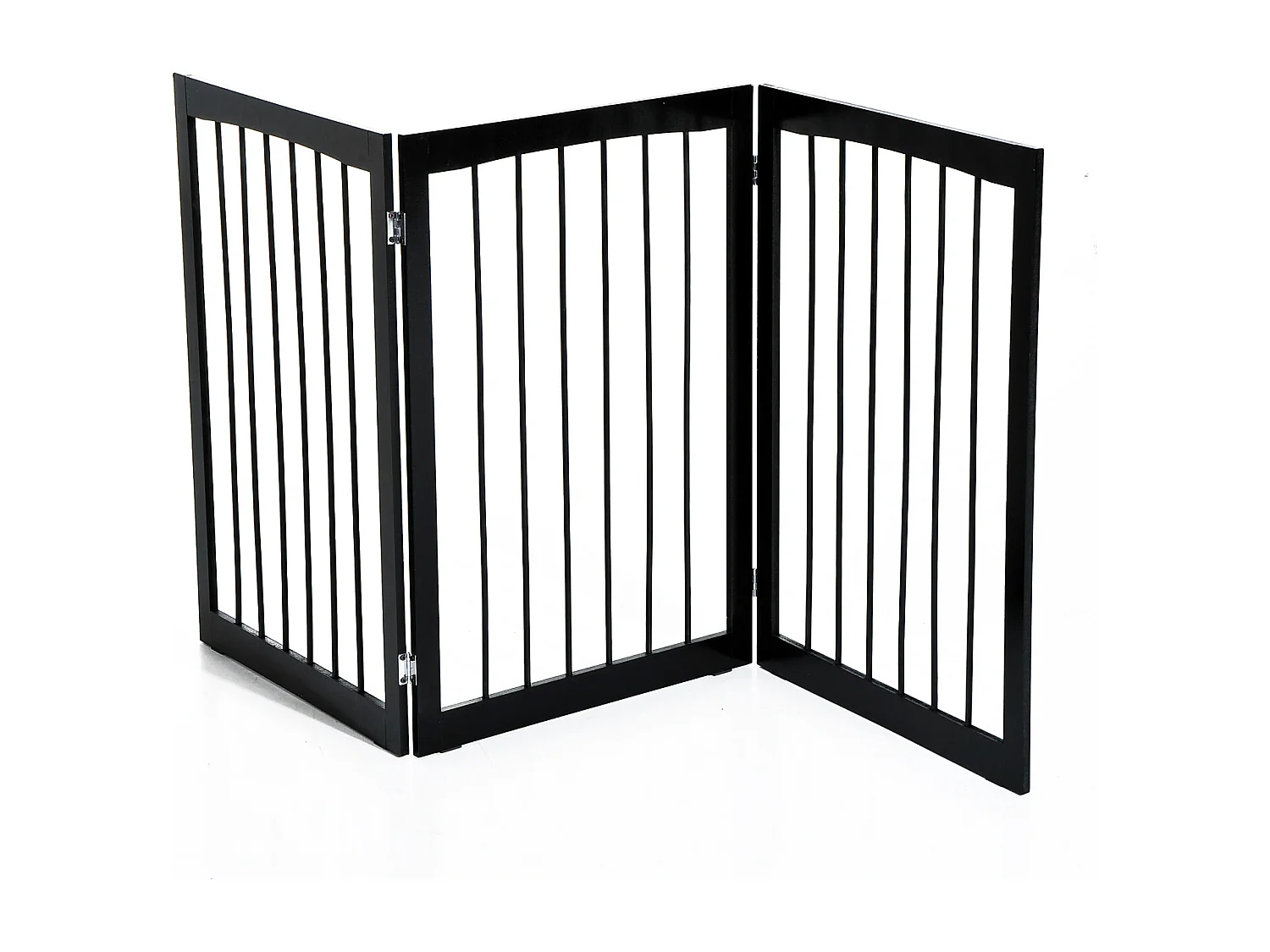 Barrière modulable pliable barrière de sécurité 160L x 76H cm MDF