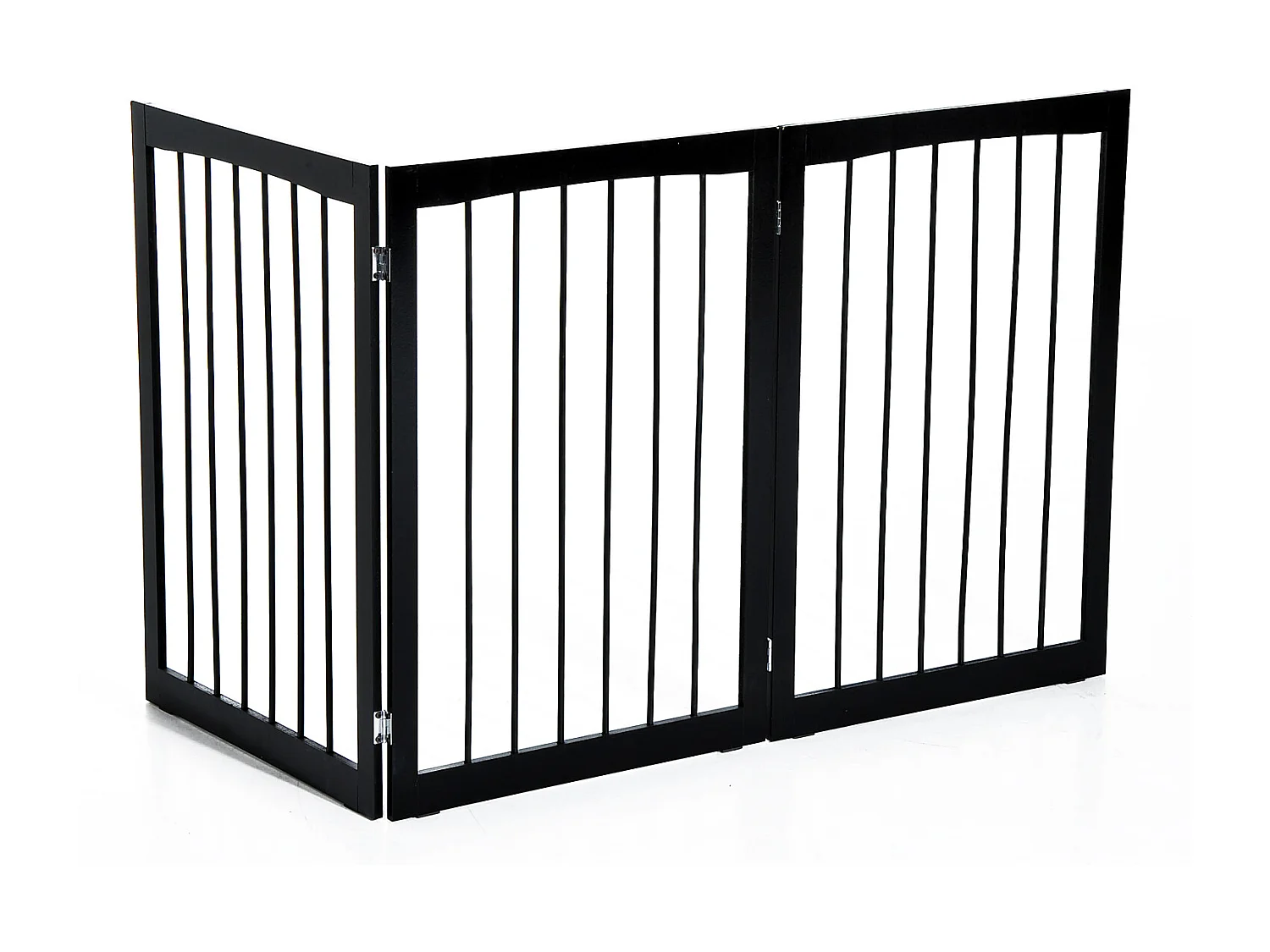 Barrière modulable pliable barrière de sécurité 160L x 76H cm MDF