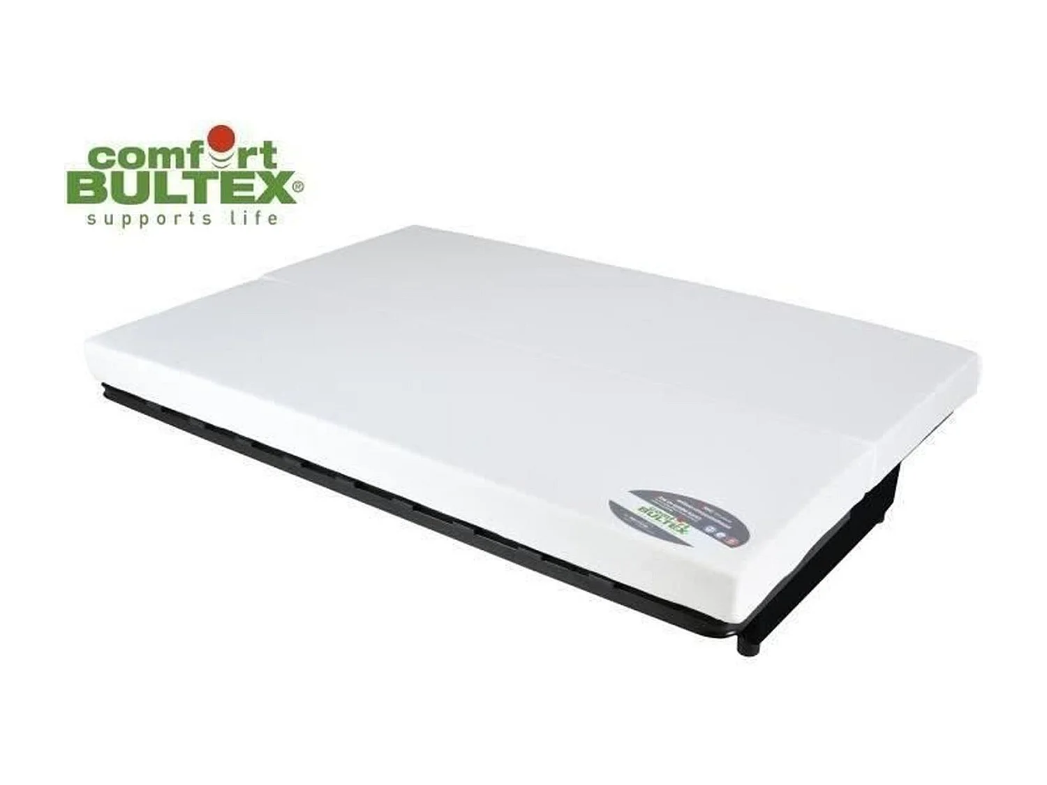 Banquette Clic-clac Beija - Tissu chevrons A111 - Couchage 128 x 188 x 14 cm - B