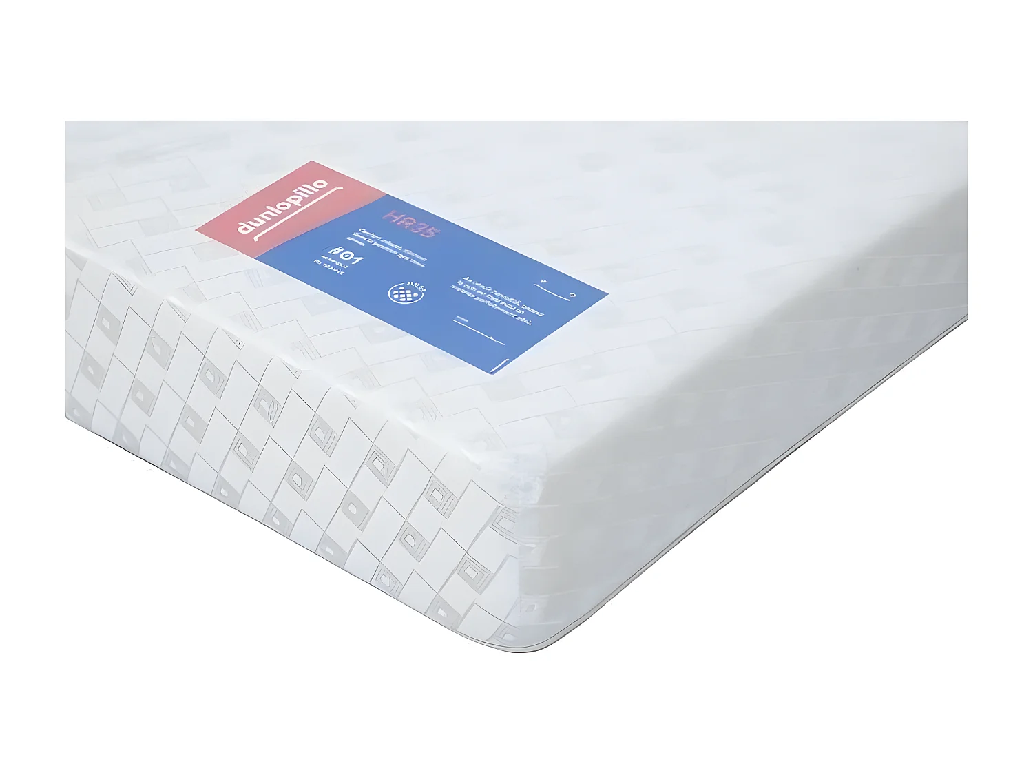 DUNLOPILLO Banquette BZ - Tissu Noir + 2 coussins noir - L 140 x P 99 x H 98 cm - Made in France - ALICE