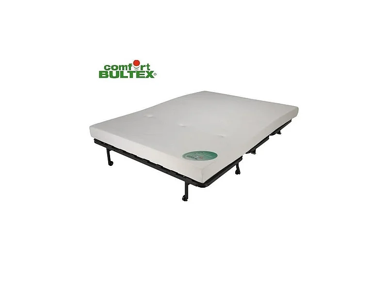 Slaapbank BZ BECCI 3-zits Zwart en Wit Moderne Stijl