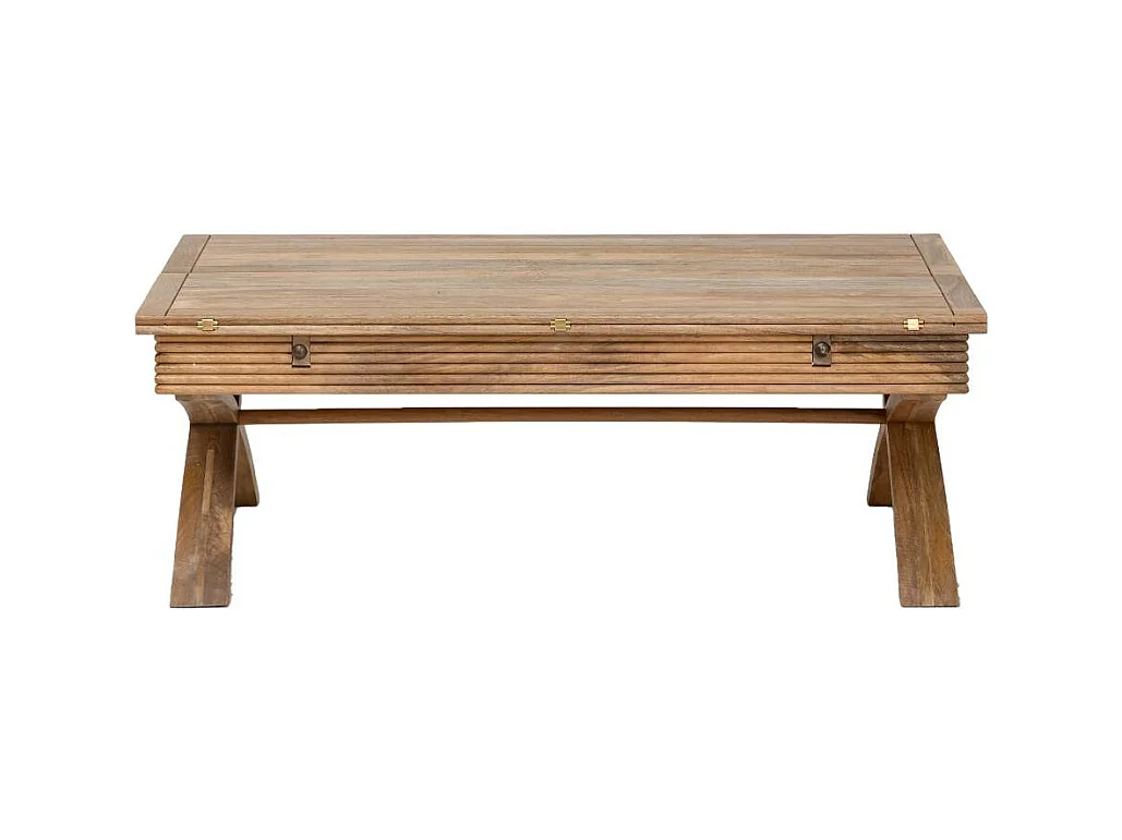 Table basse en bois de manguier à allonges Luce