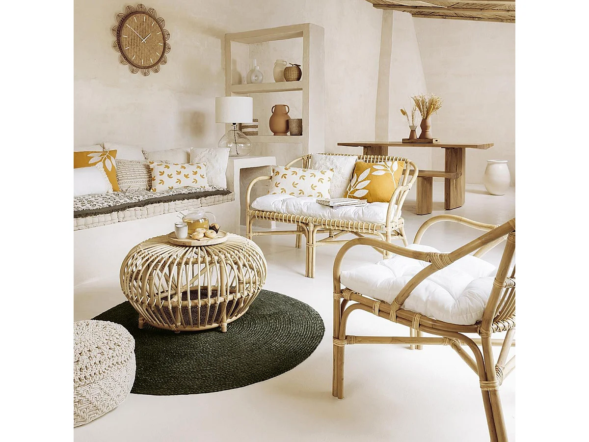 Lampe à poser en Métal et Verre transparent H 56 cm