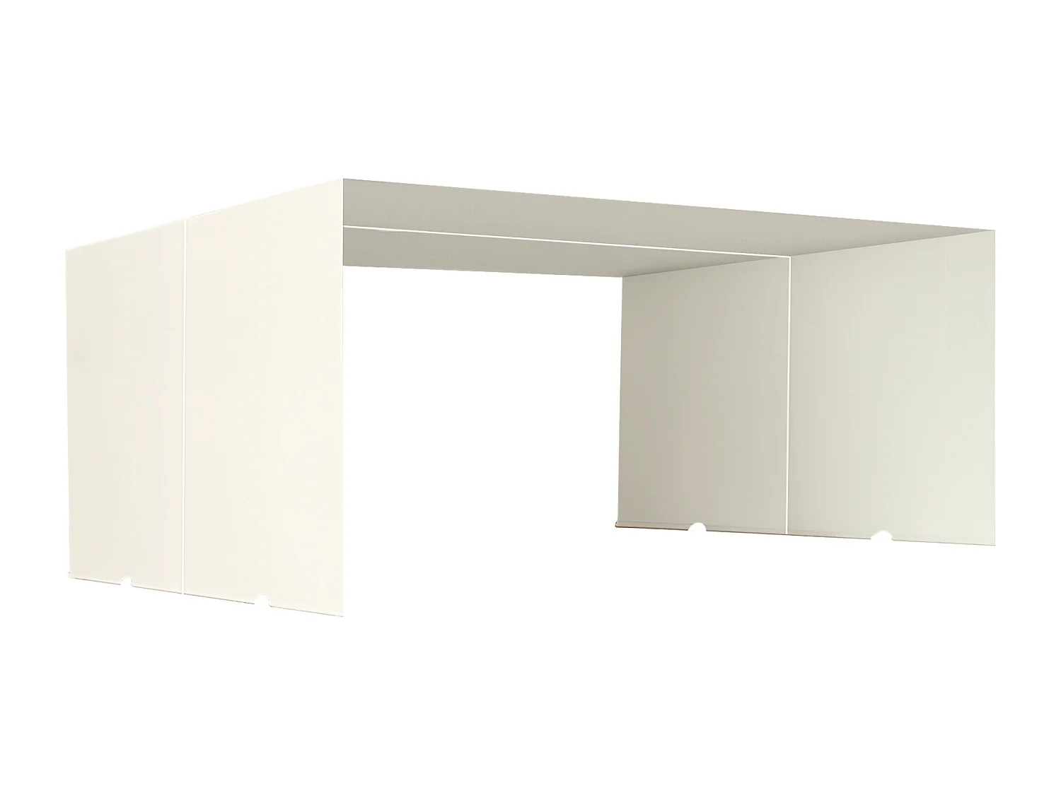 Toile de rechange pour pergola 3 x 3 m polyester haute densité 180 g/m² beige