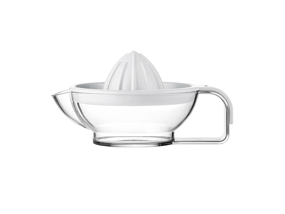 Presse agrumes 20 cm blanc