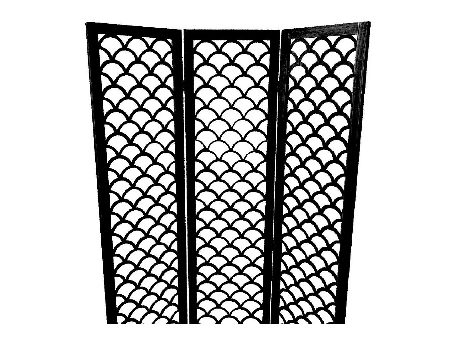 Biombo de Madera Kapalua 2x120x170cm 7house