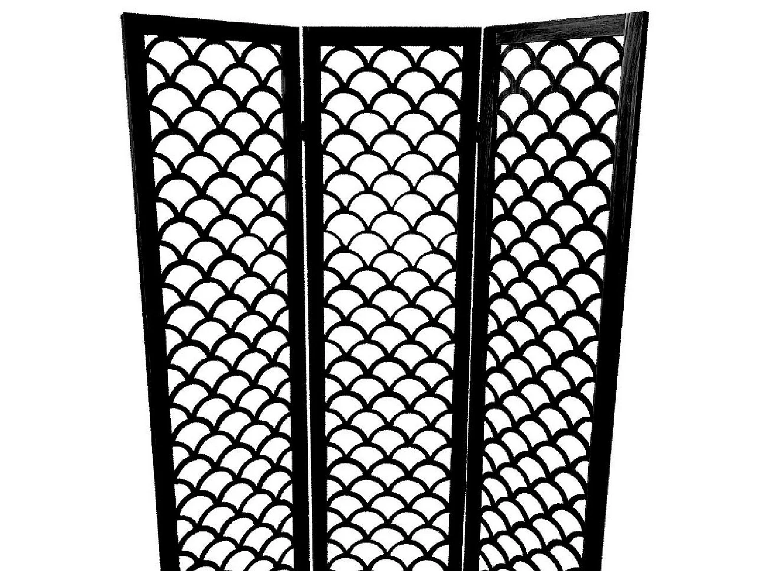 Schermo in legno Kapalua 2x120x170cm 7house