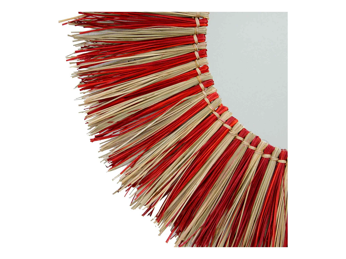 Espejo de Pared en Algas Marinas Redondo Meer Ø76cm Thinia Home