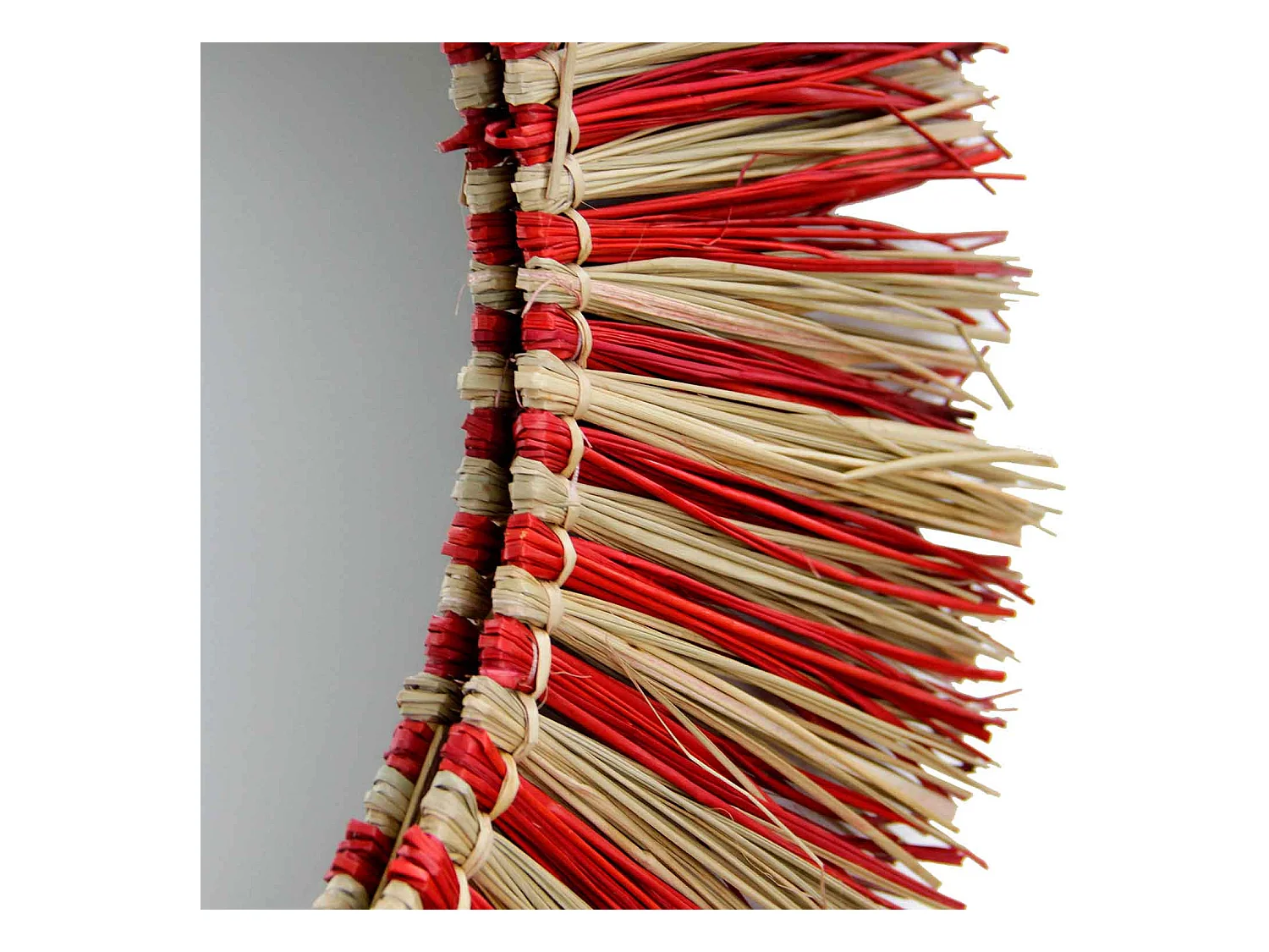 Espejo de Pared en Algas Marinas Redondo Meer Ø76cm Thinia Home