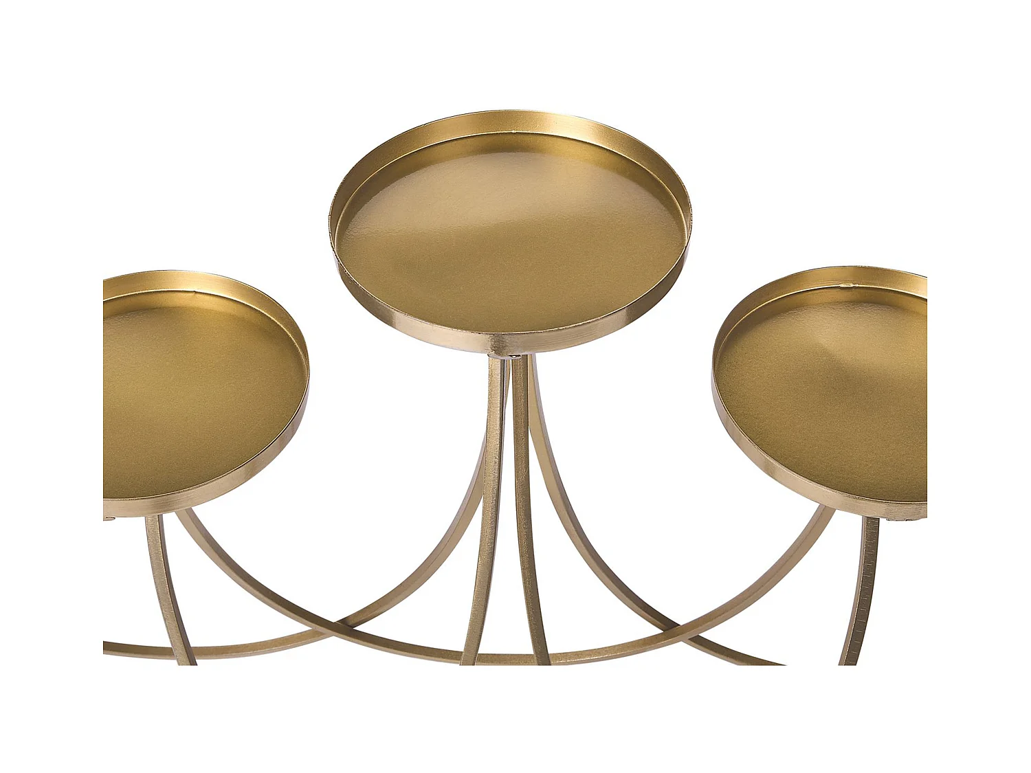 Candelabro BUARAN Metal 38 cm Dourado