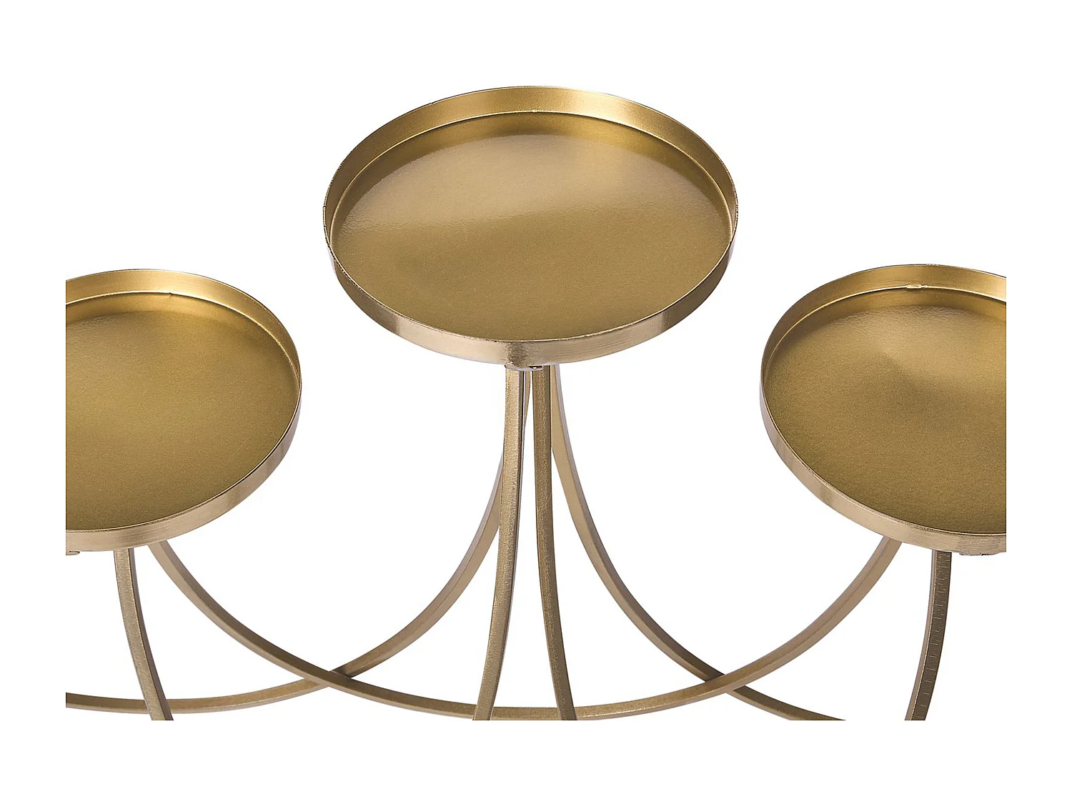 Candelabro BUARAN Metal 38 cm Dourado