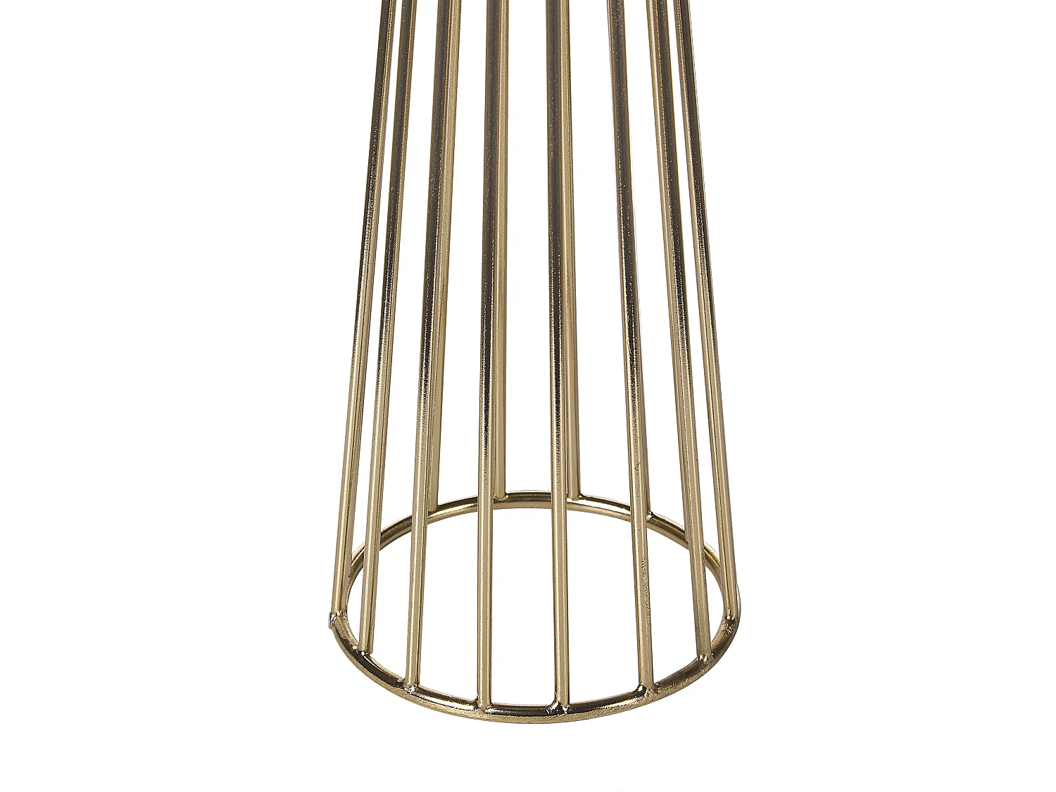 Kerzenständer 2-er Set Eisen gold Marmor weiß Tischdeko Glamourös Modern Porong