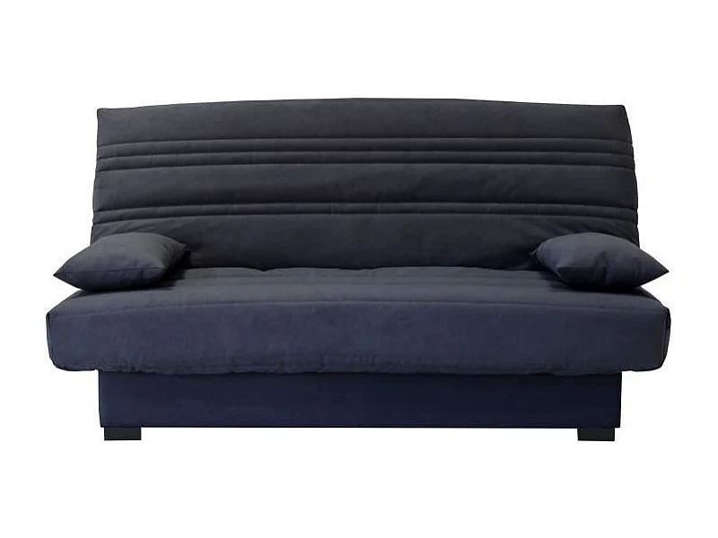 Bank Clic Clac 3-Zits Antraciet Grijs - Matras 17 cm - Stijlvol en Comfortabel Slaapbank