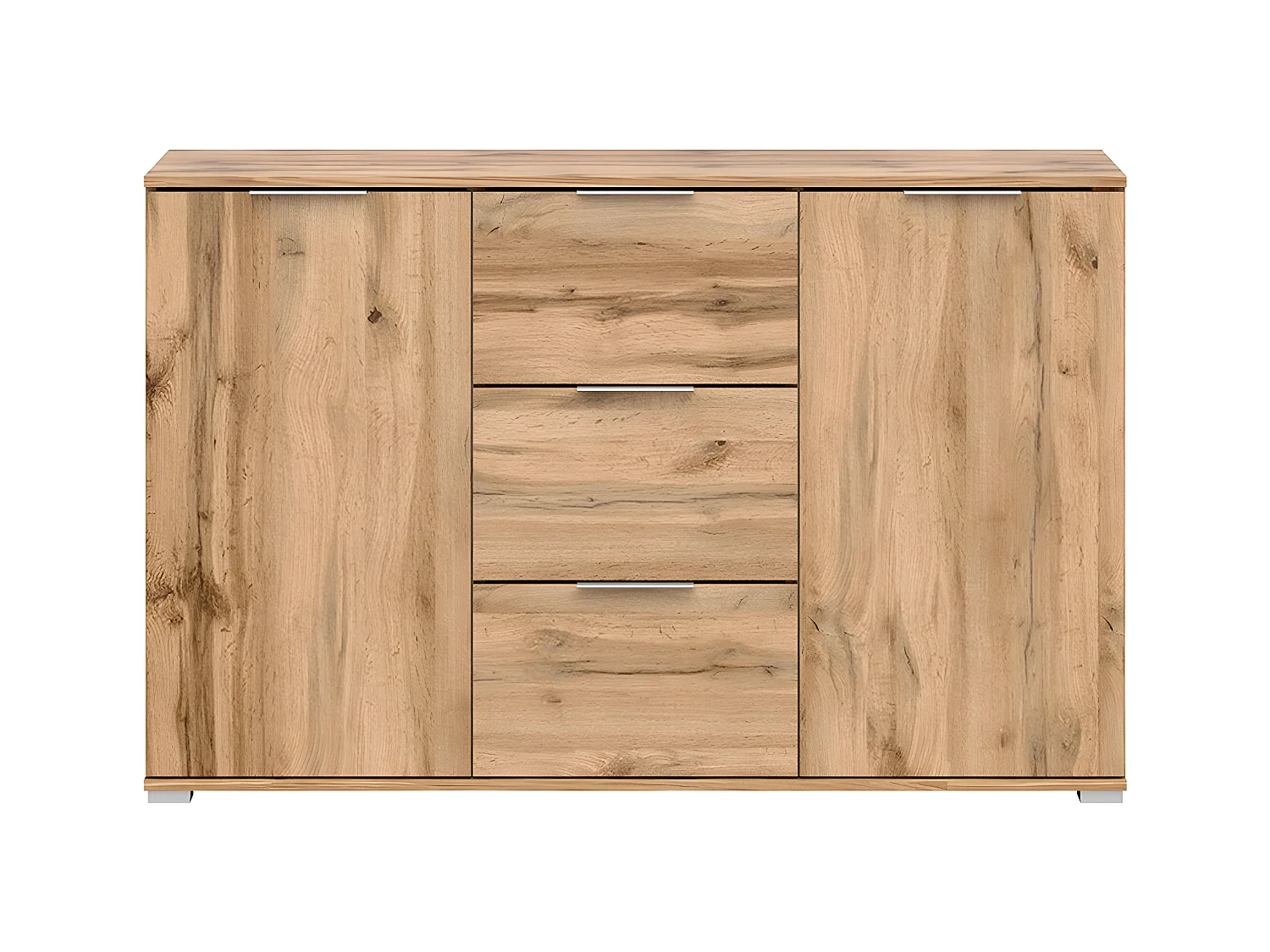 Buffet 2 portes 3 tiroirs Selma Bois