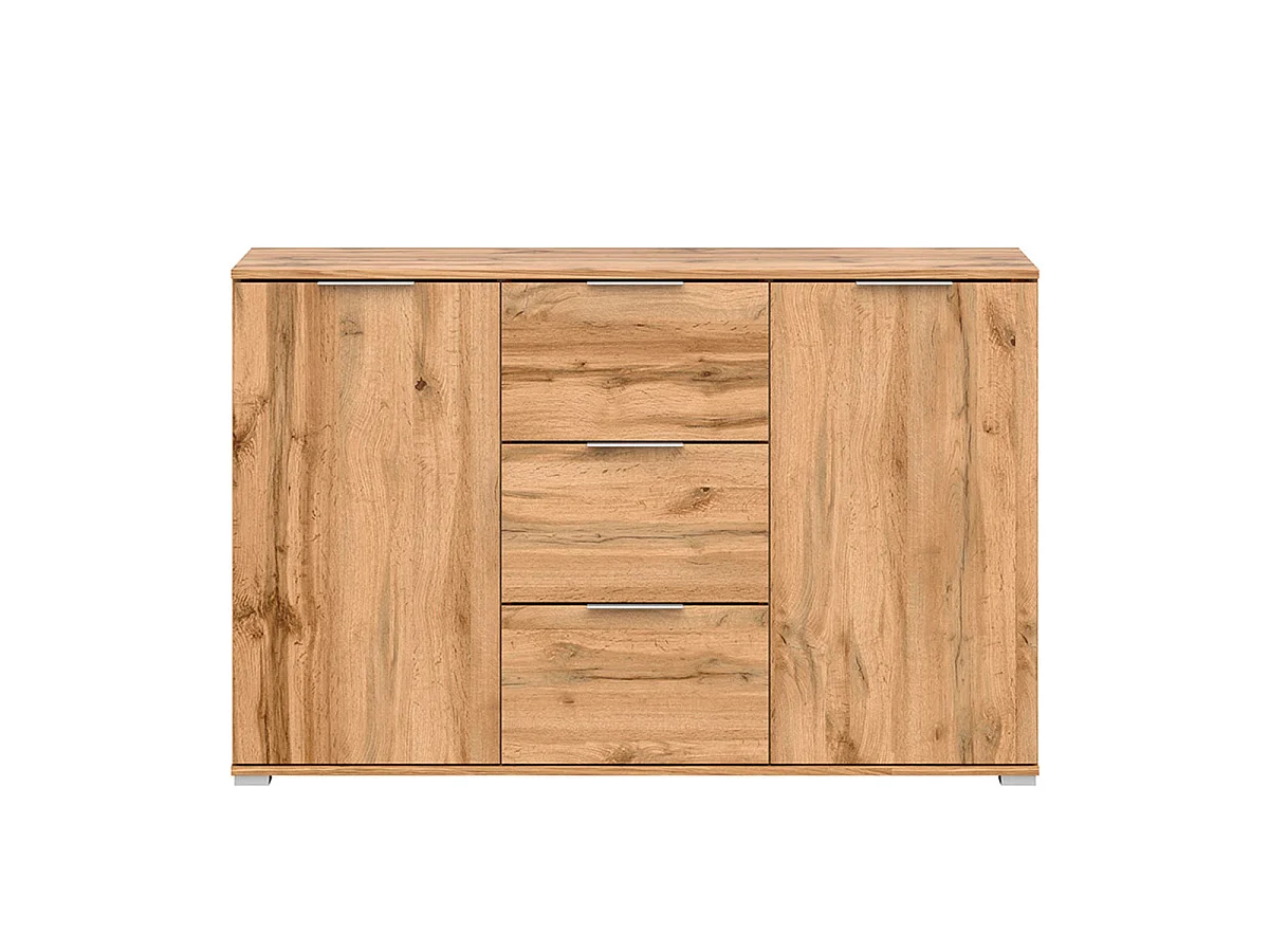 Selma Wood 2-door 3-drawer sideboard