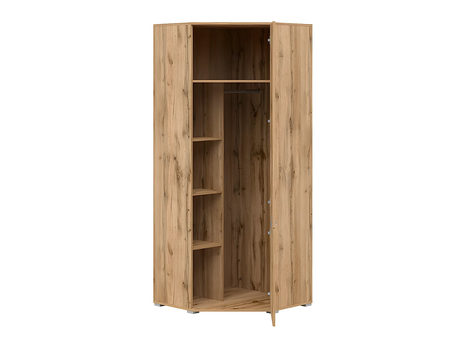 Eckschrank, 2 Türen, Selma Holz