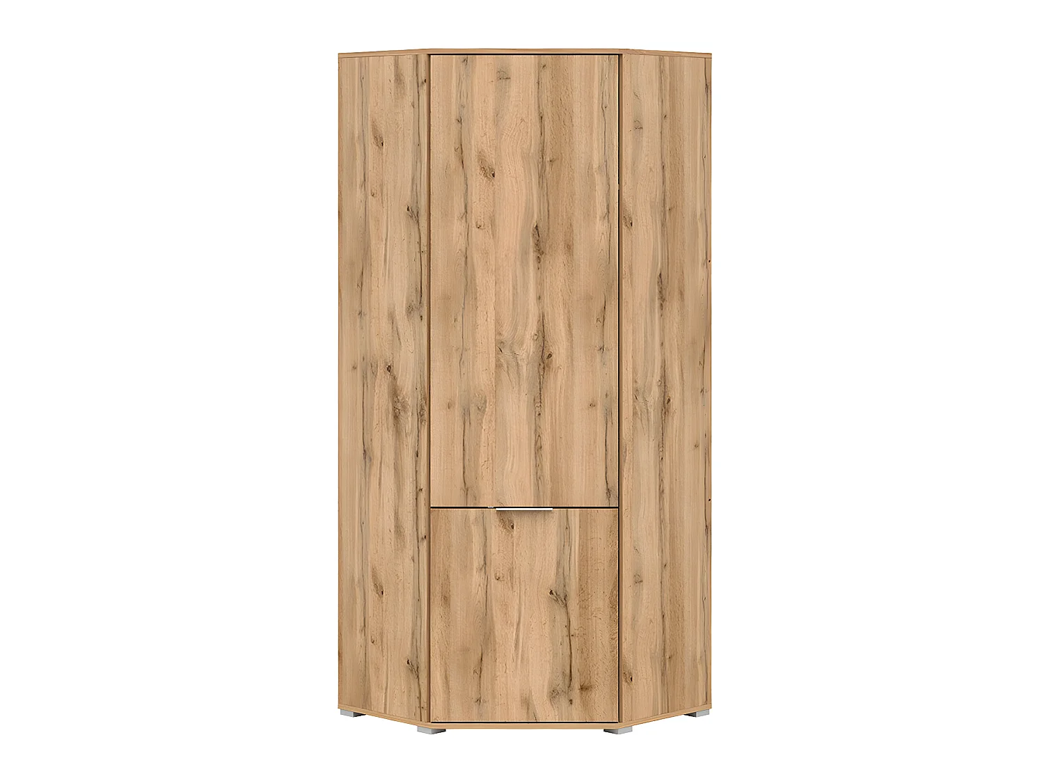 Armario de esquina 2 puertas Selma Madera