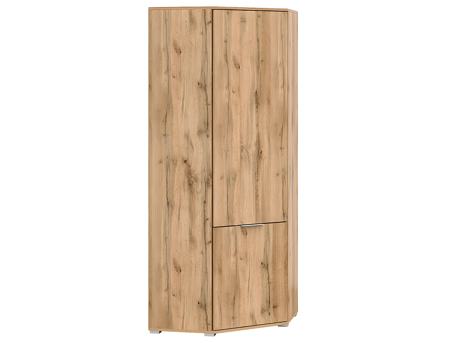 Armoire d'angle 2 portes Selma Bois