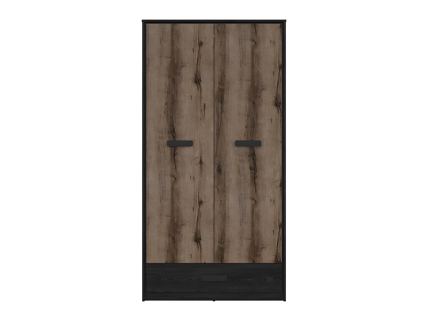 Schrank 2 Türen 1 Schublade Romane Holz