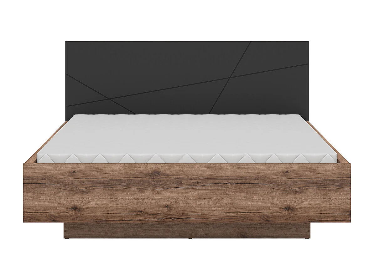 Sven Black and Wood 160x200 boxseng inkl. lamelbund
