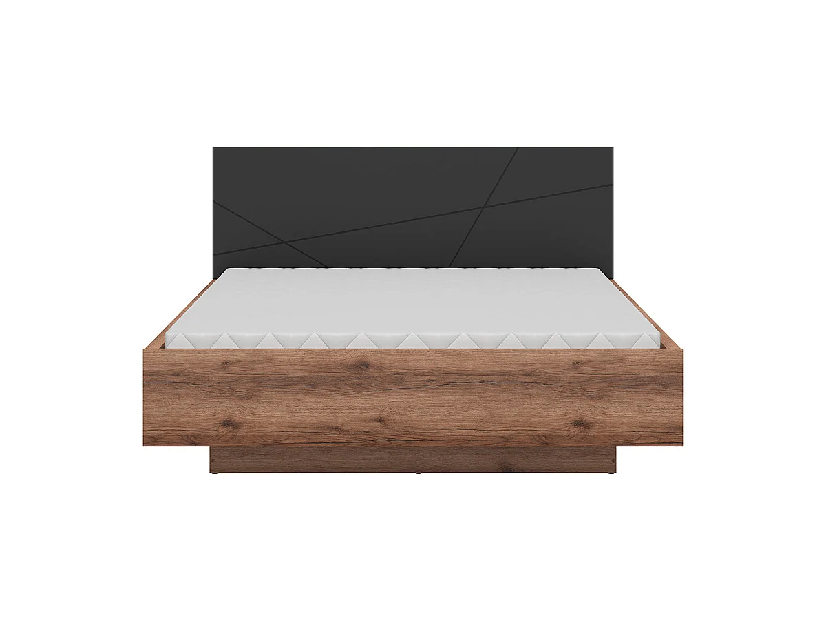 Sven Black and Wood 160x200 boxseng inkl. lamelbund