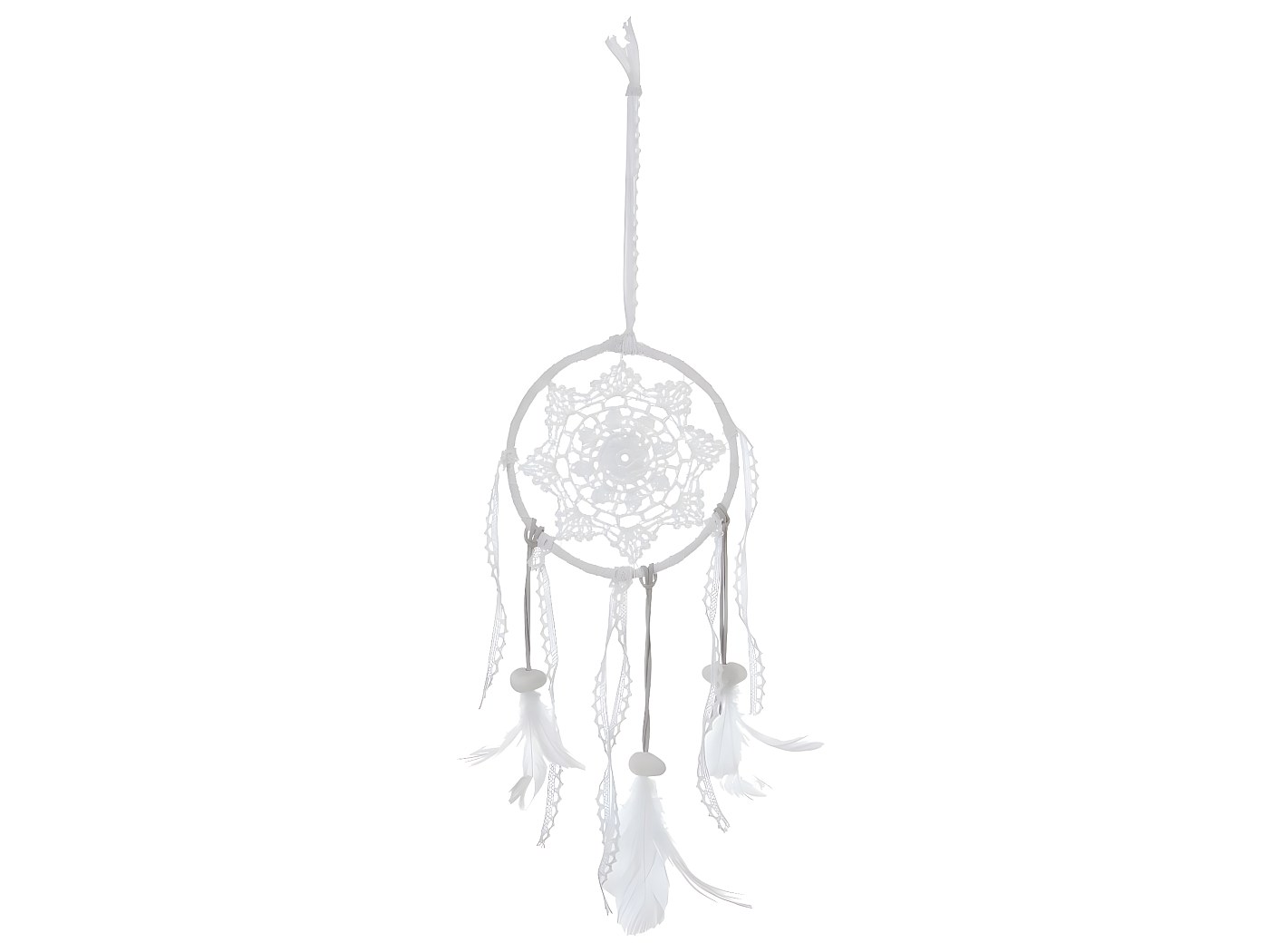Grande Statue Indien Avec Attrape-Rêves - Daniel Montfort - H 62 Cm - Occasion TBE