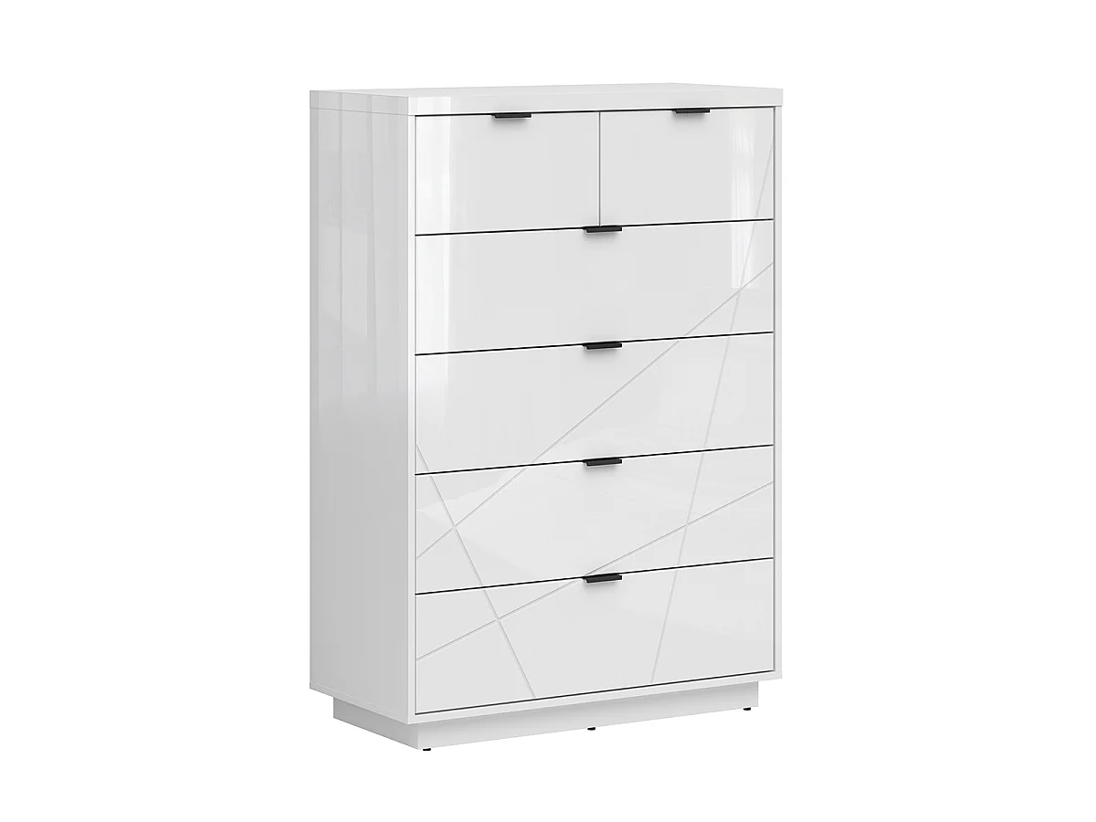 Commode 6 tiroirs Sven Blanc