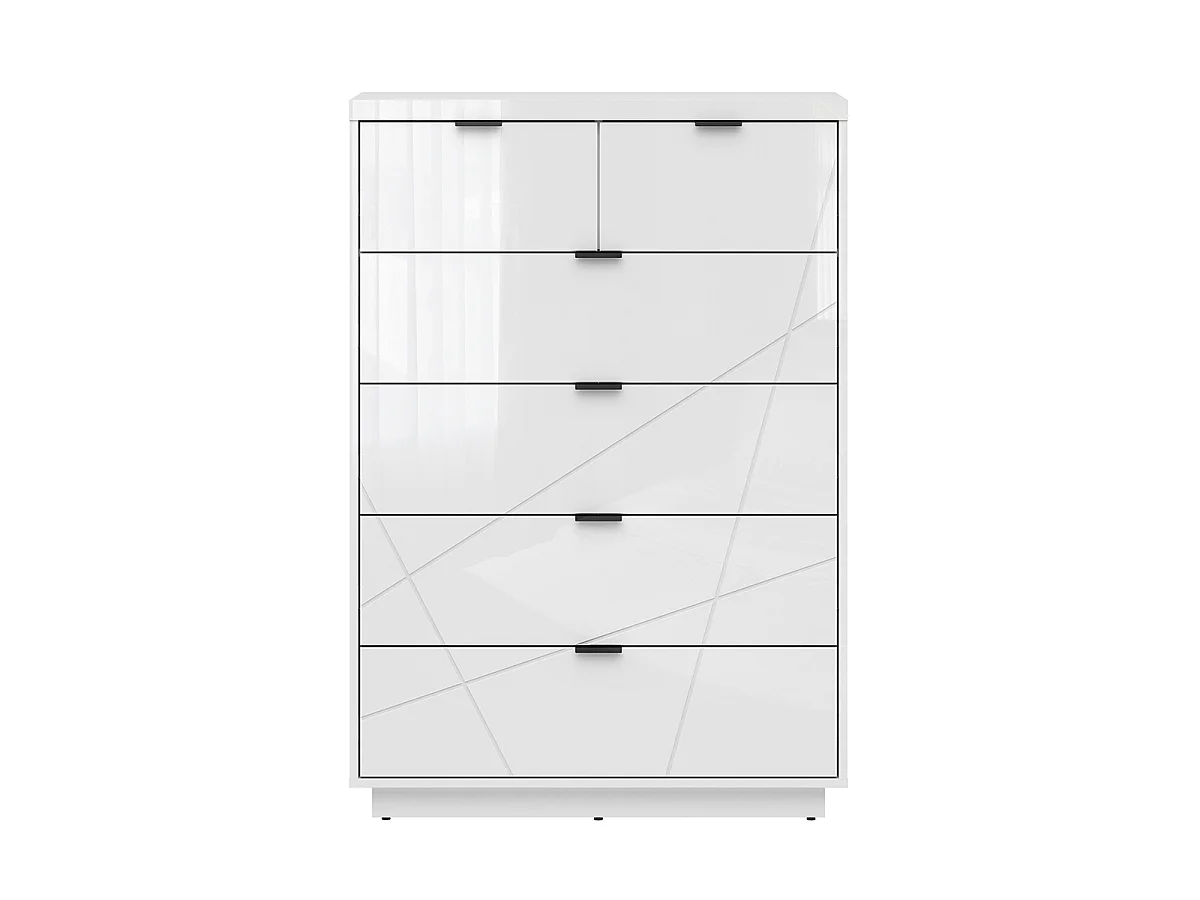 Commode 6 tiroirs Sven Blanc