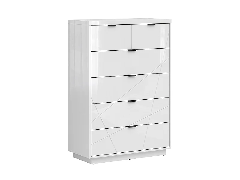 Commode 6 tiroirs Sven Blanc