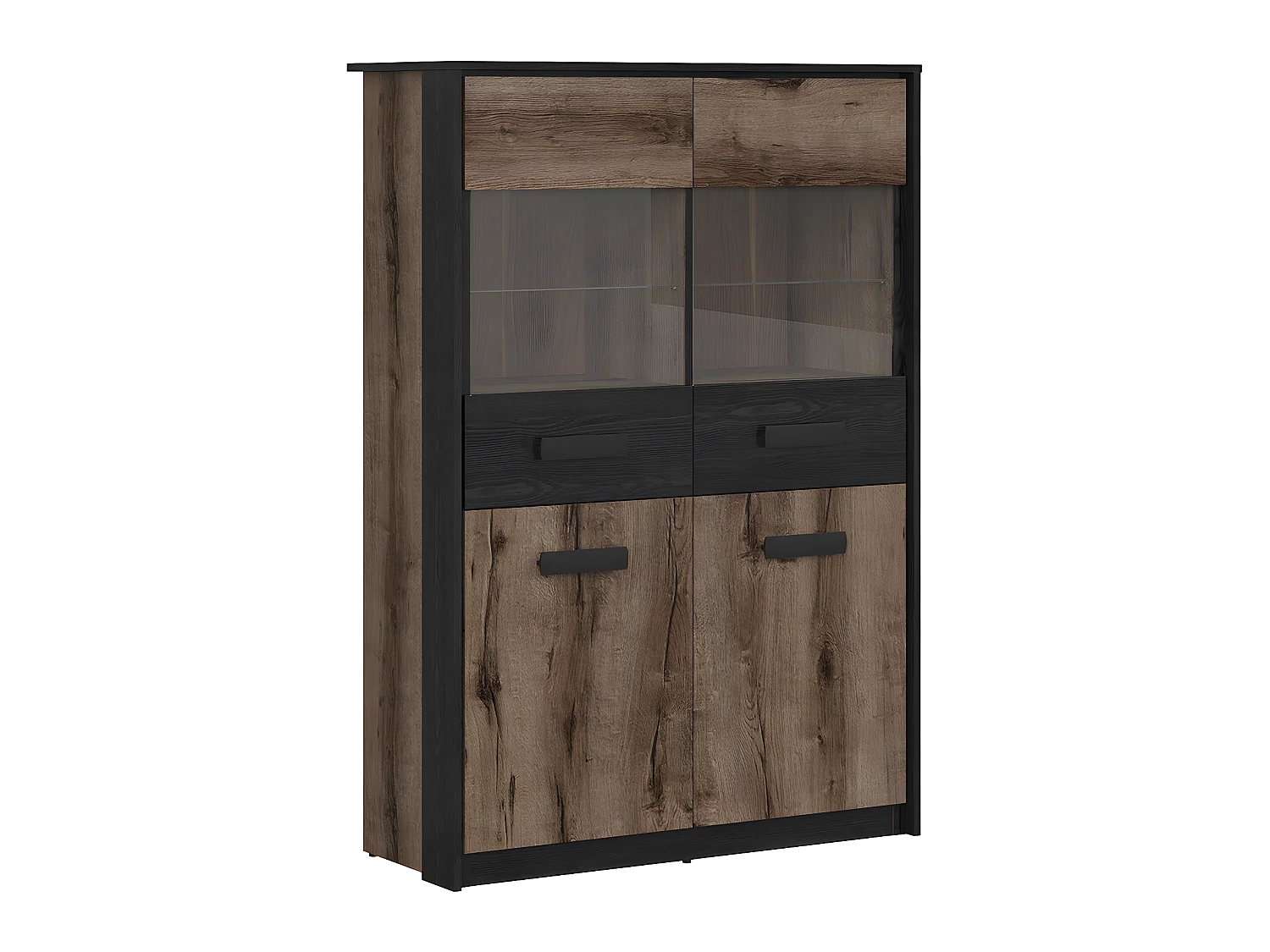 Vaisselier 4 portes Romane Bois