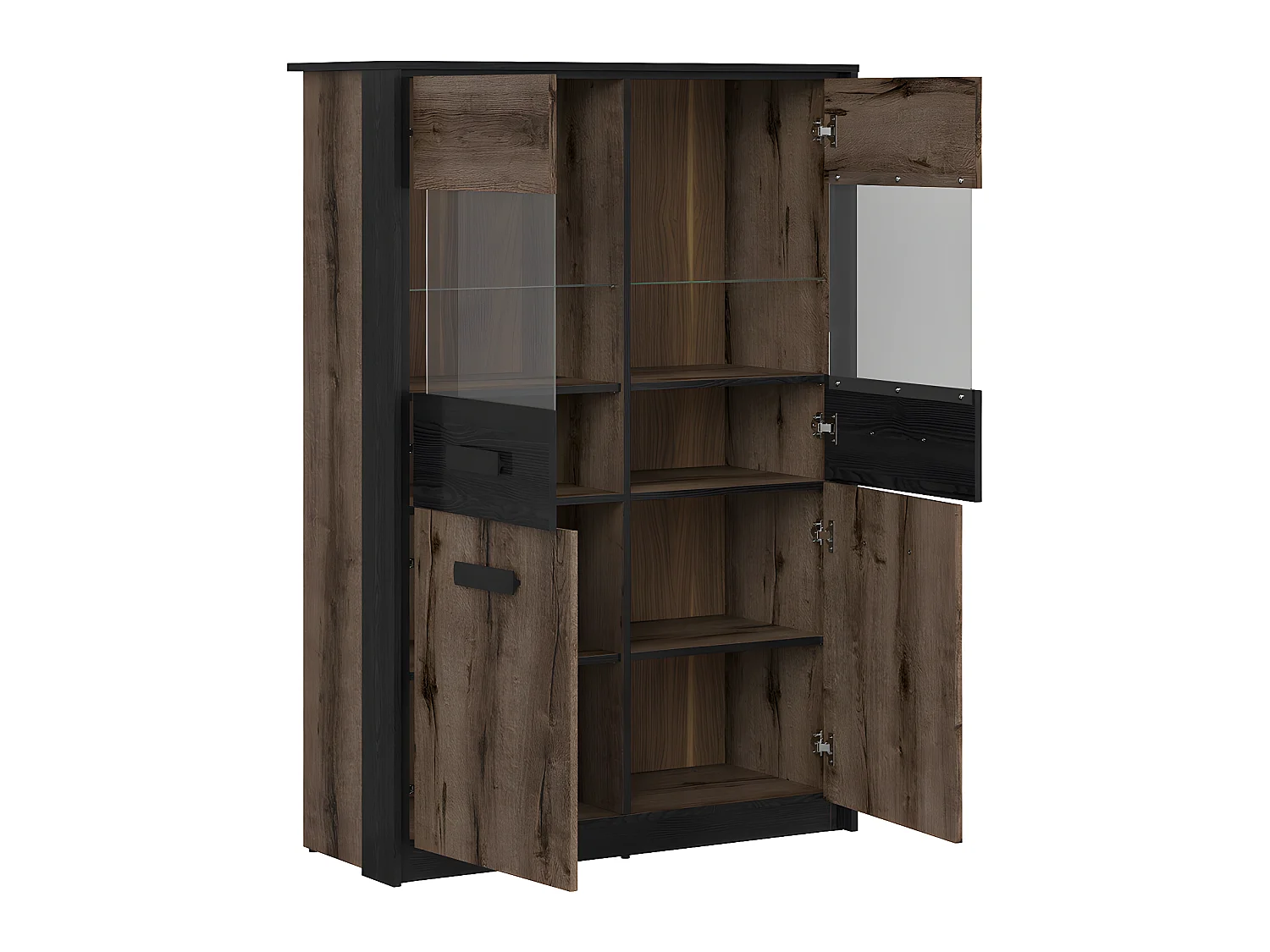 Vaisselier 4 portes Romane Bois