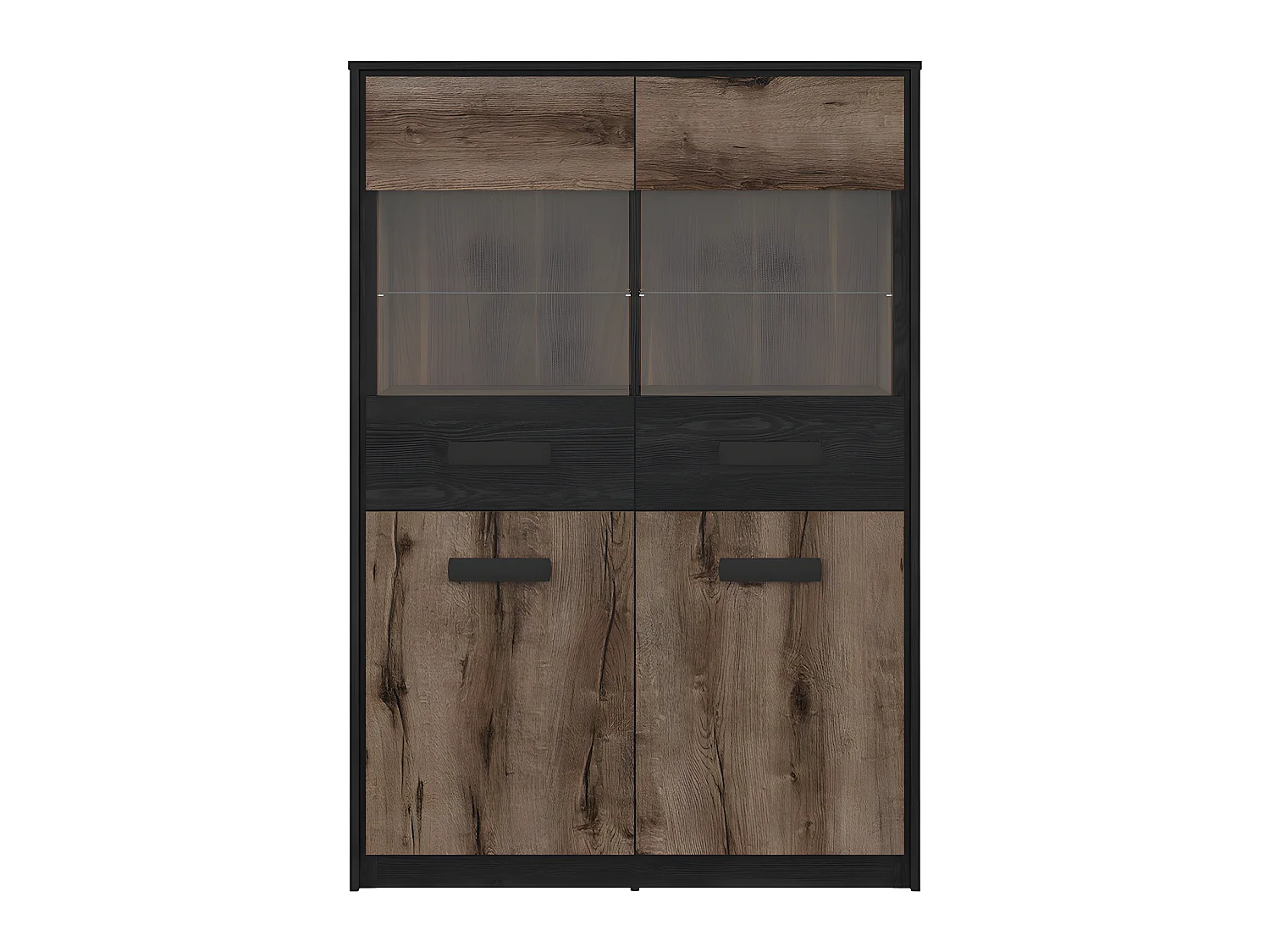 Vaisselier 4 portes Romane Bois