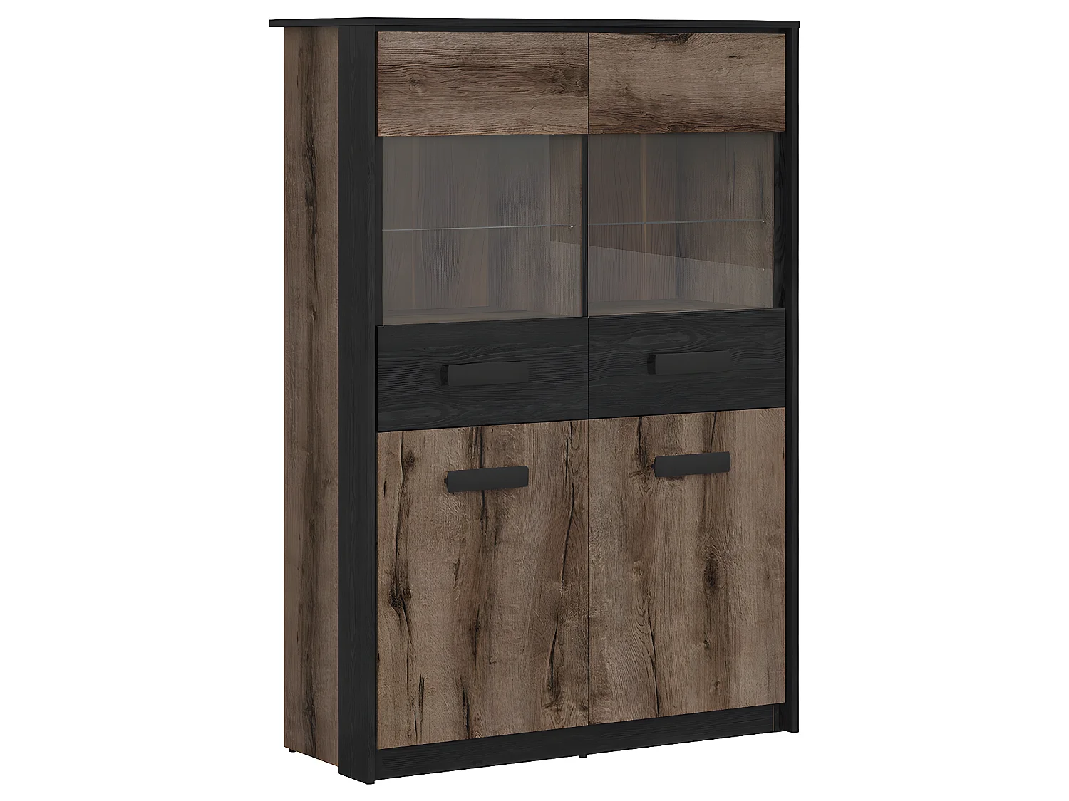 Vaisselier 4 portes Romane Bois