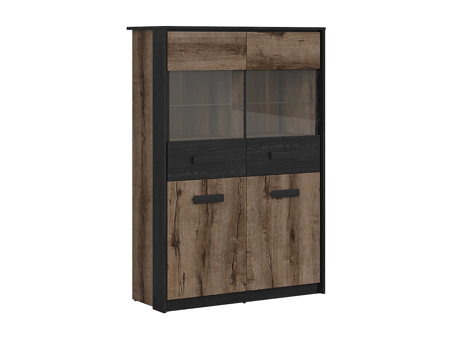 Vaisselier 4 portes Romane Bois