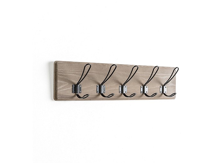 Appendiabiti da muro ORBIT in metallo grigio | Leroy Merlin