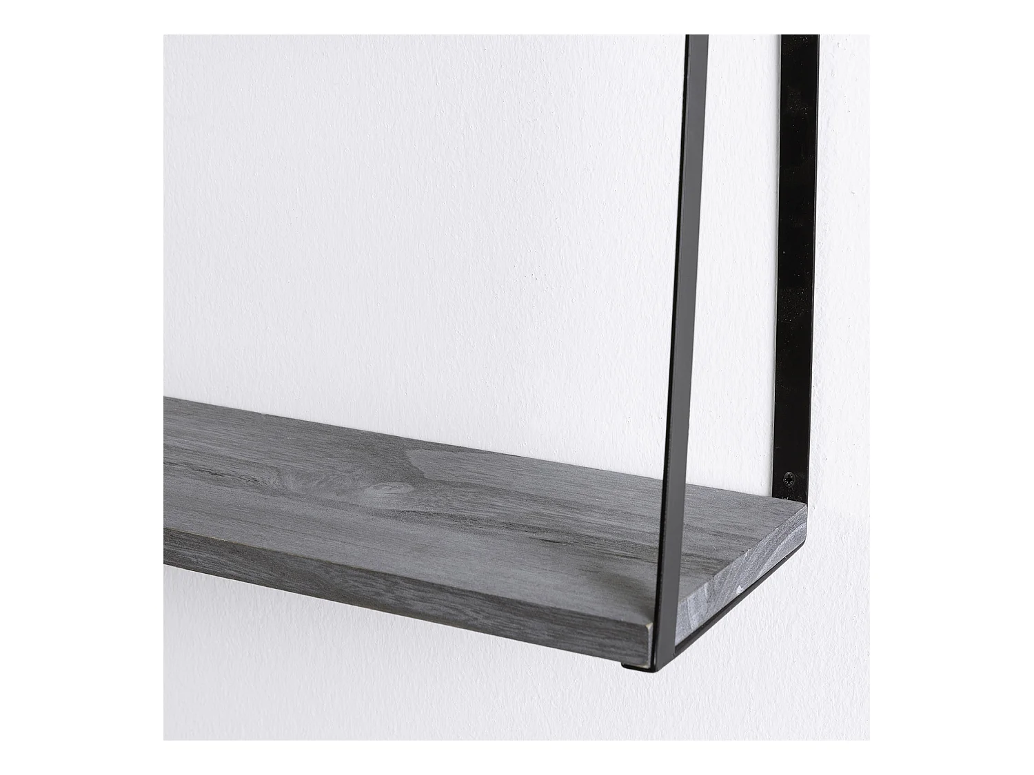 Wandplank Eloi met 2 niveaus Grijs